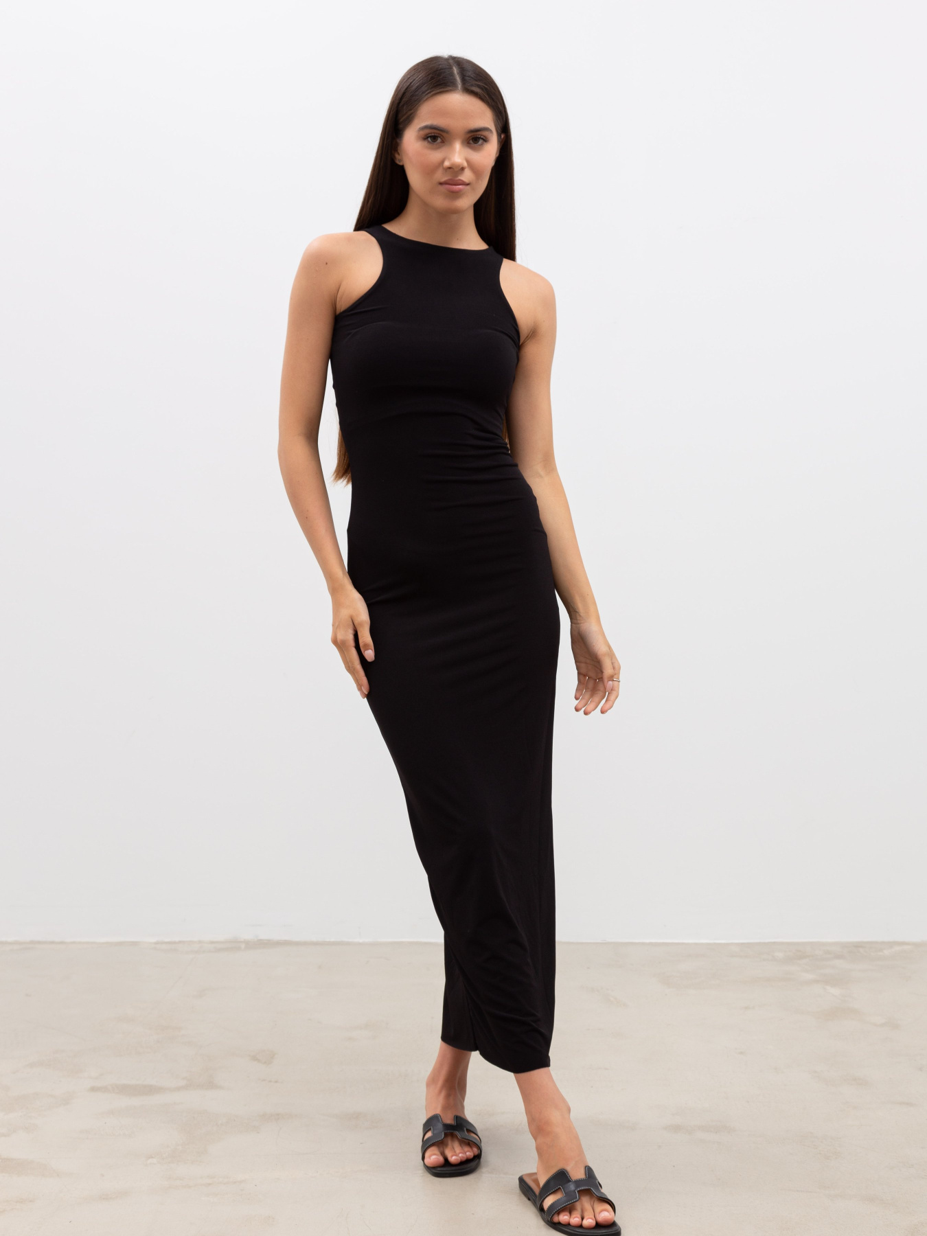 Платье макси Famo модель PLA-5015_01 Фото