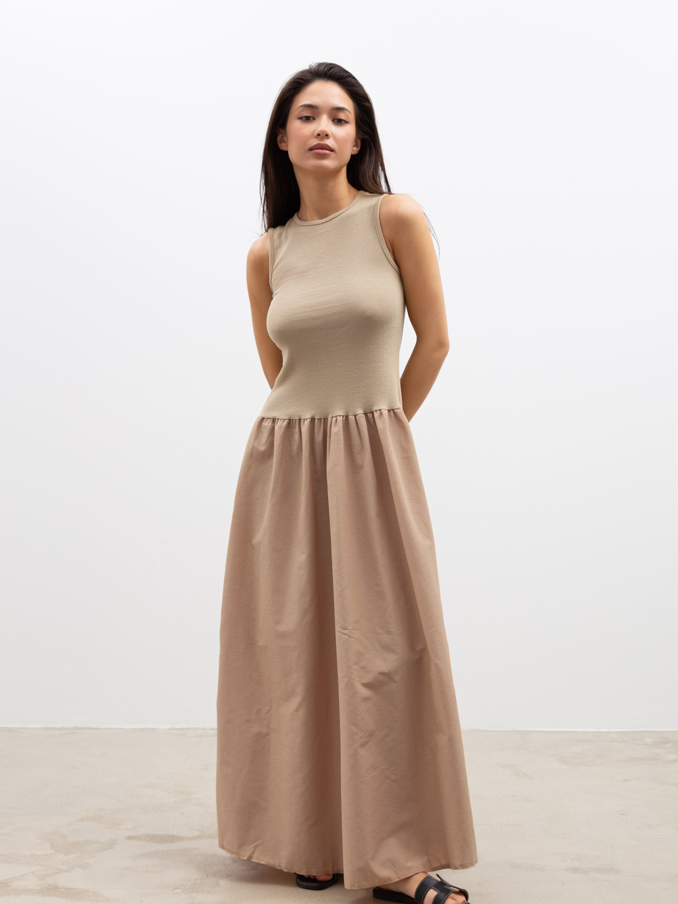 Платье макси Famo модель PLA-12833_01 Фото