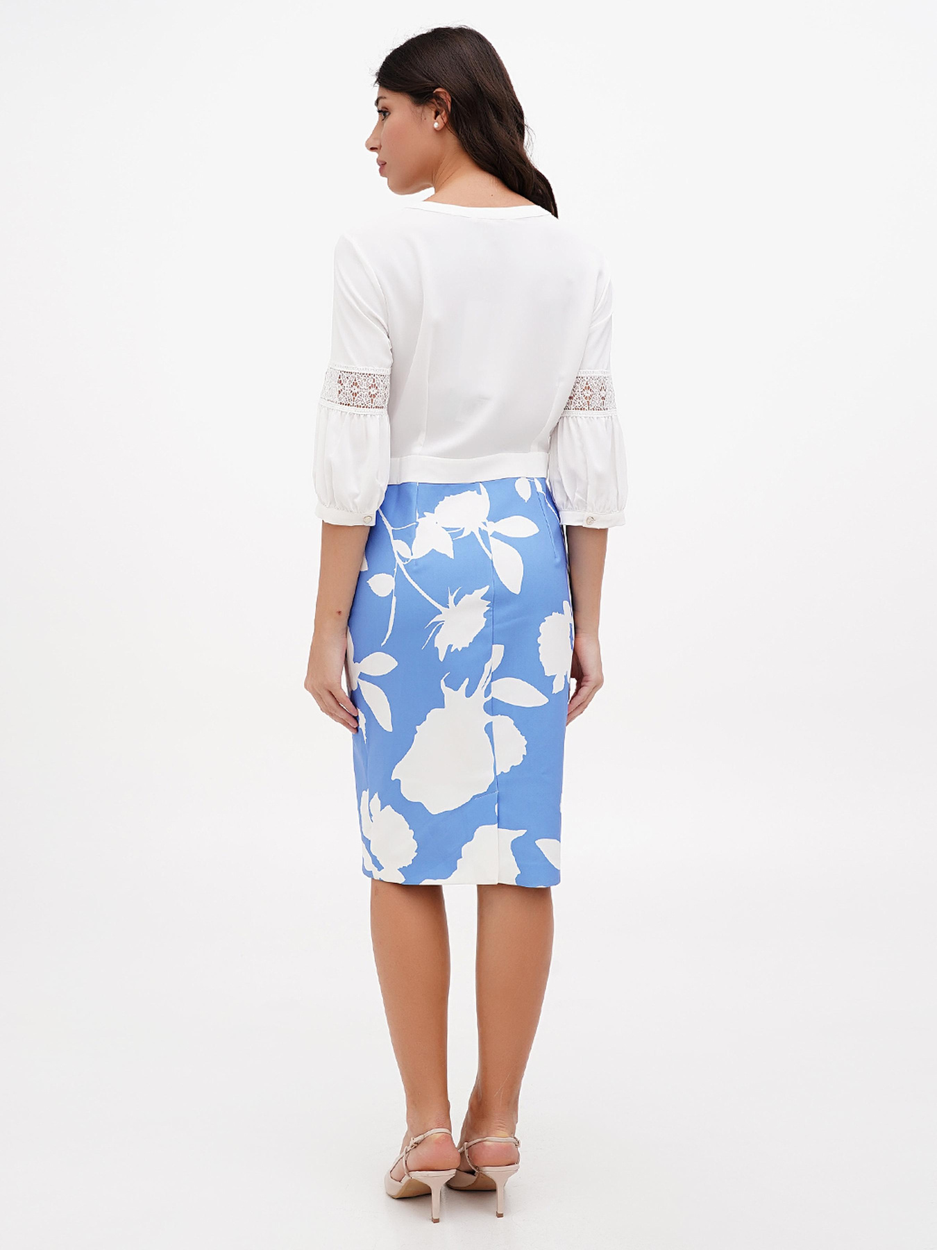 Платье миди Sassofono модель A272-CL-1594 Фото