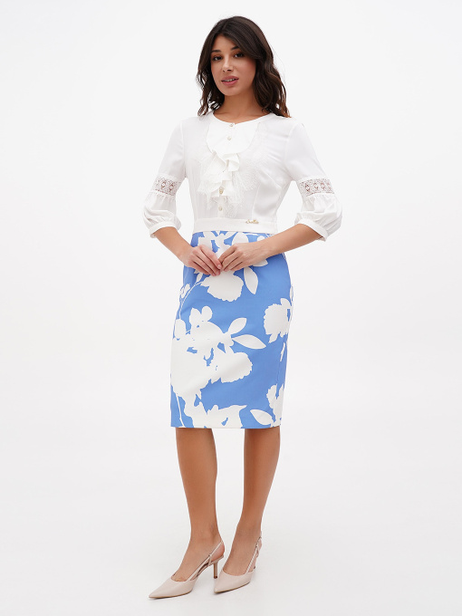 Платье миди Sassofono модель A272-CL-1594 Фото