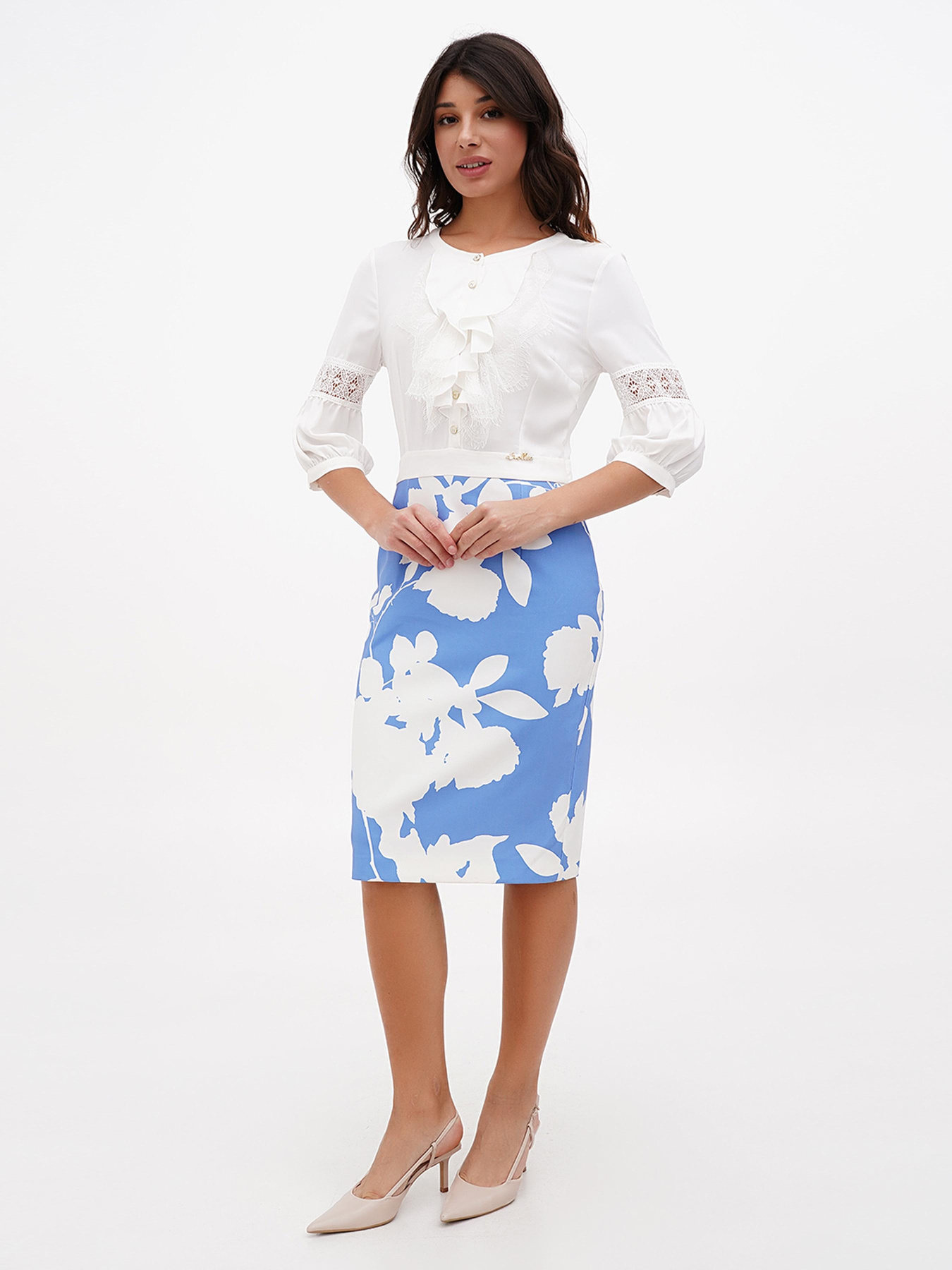 Сукня міді Sassofono модель A272-CL-1594 Фото