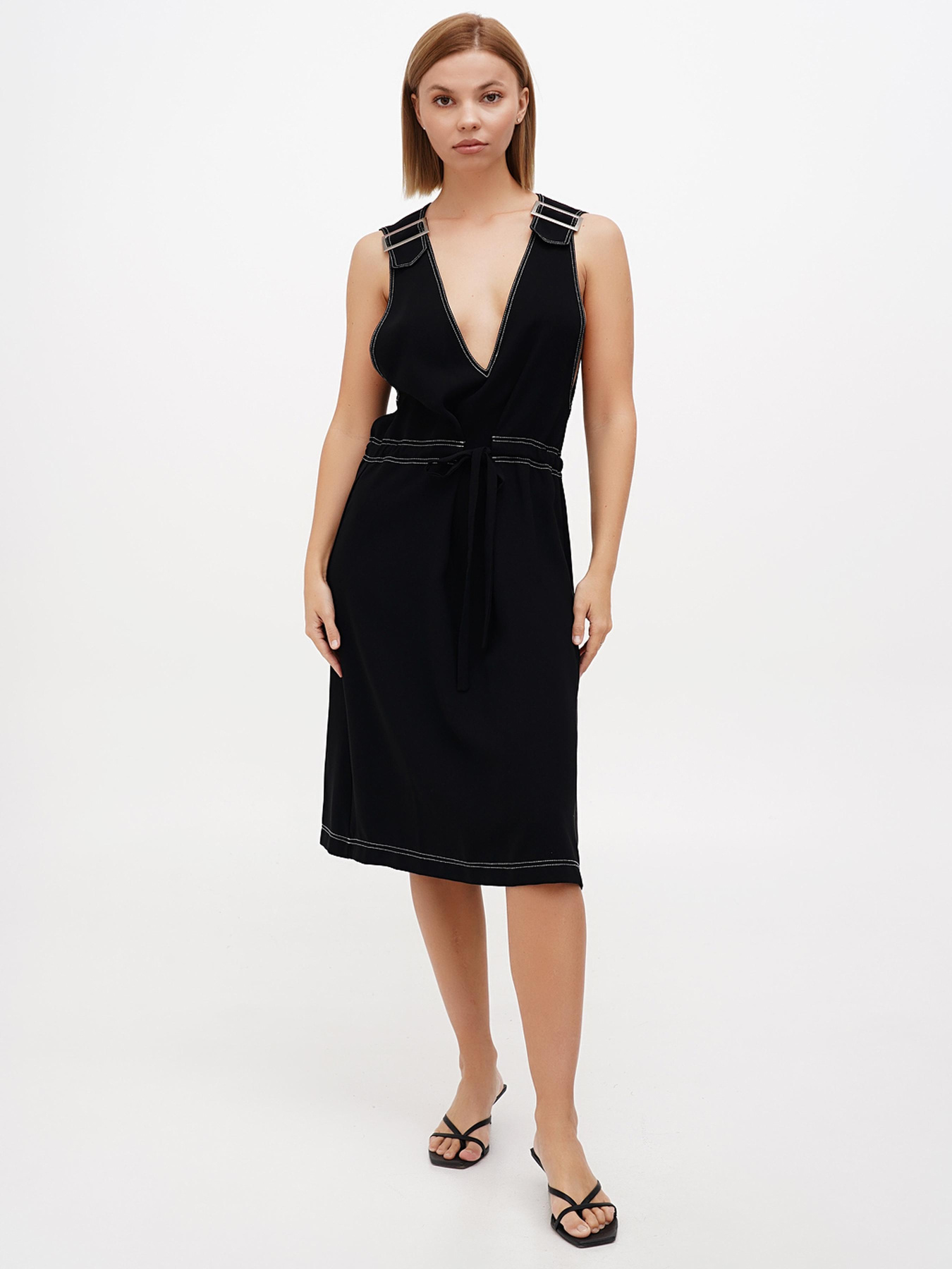 Платье миди Sassofono модель A272-SC-2182 Фото