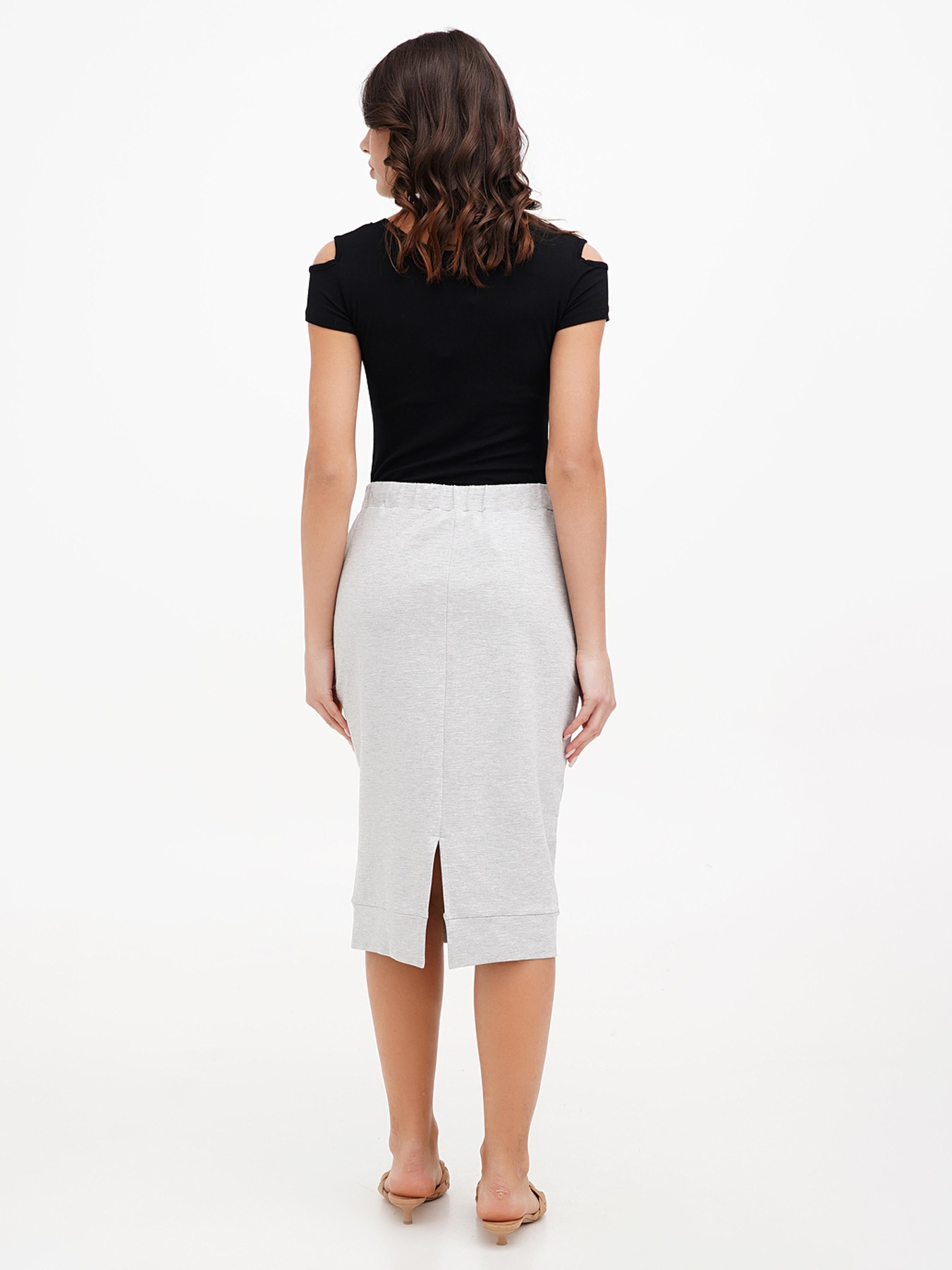 Спідниця міді Sassofono модель A272-SF-1675 Фото