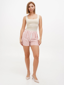 Повсякденні шорти Sassofono модель A272-SF-1708_оранжевый Фото