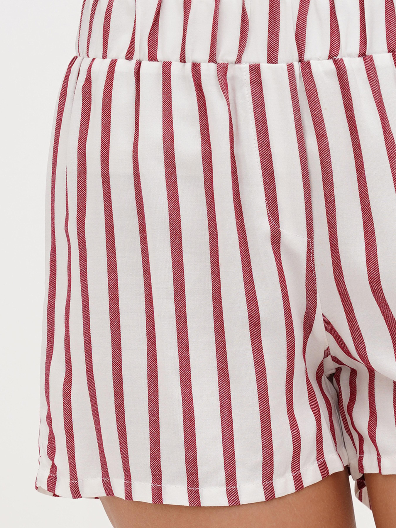 Шорты Sassofono модель A272-SF-1708_бордовый Фото