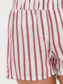 Шорты Sassofono модель A272-SF-1708_бордовый Фото