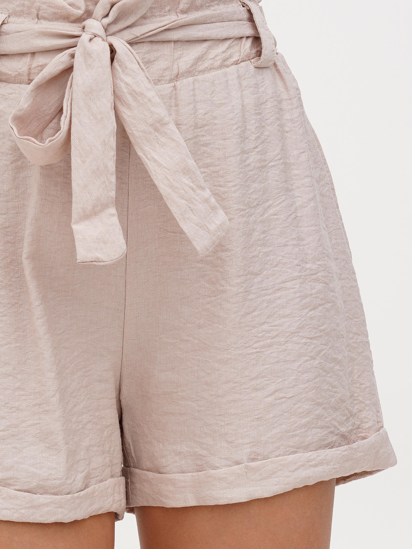 Шорты Sassofono модель A272-SC-2171_бежевый Фото