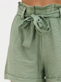 Повсякденні шорти Sassofono модель A272-SC-2171_зелёный Повсякденні шорти Sassofono модель A272-SC-2171_зелёный Фото