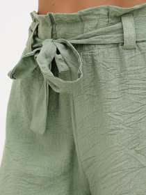 Повсякденні шорти Sassofono модель A272-SC-2171_зелёный Повсякденні шорти Sassofono модель A272-SC-2171_зелёный Фото