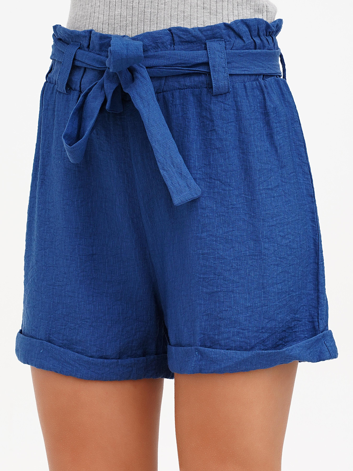 Повсякденні шорти Sassofono модель A272-SC-2171_синий Фото