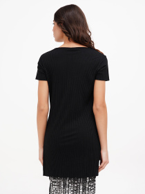 Футболка Sassofono модель A272-SC-1752_чёрный Футболка Sassofono модель A272-SC-1752_чёрный Фото