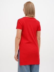 Футболка Sassofono модель A272-SC-1752_красный Футболка Sassofono модель A272-SC-1752_красный Фото