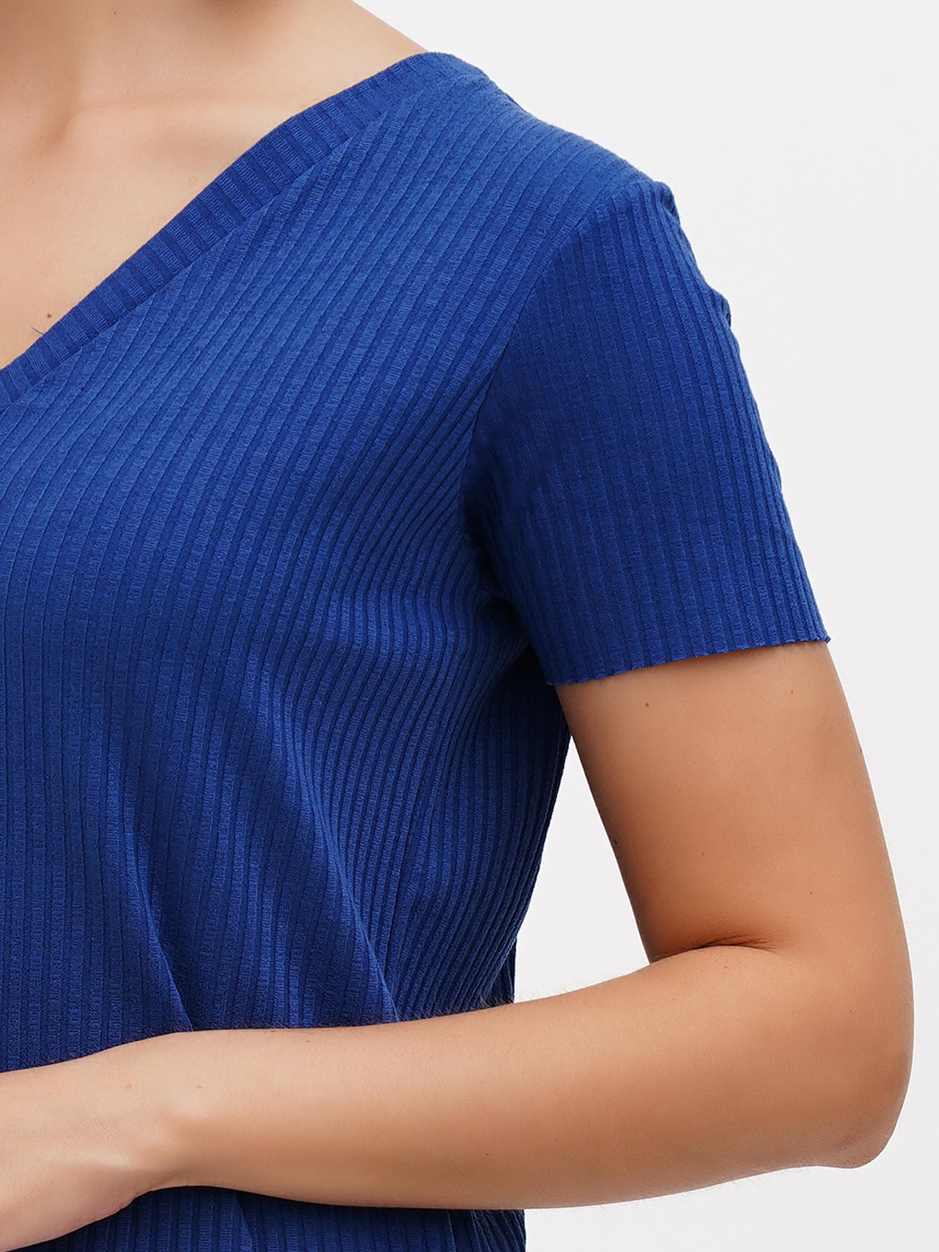 Футболка Sassofono модель A272-SC-1752_голубой Фото