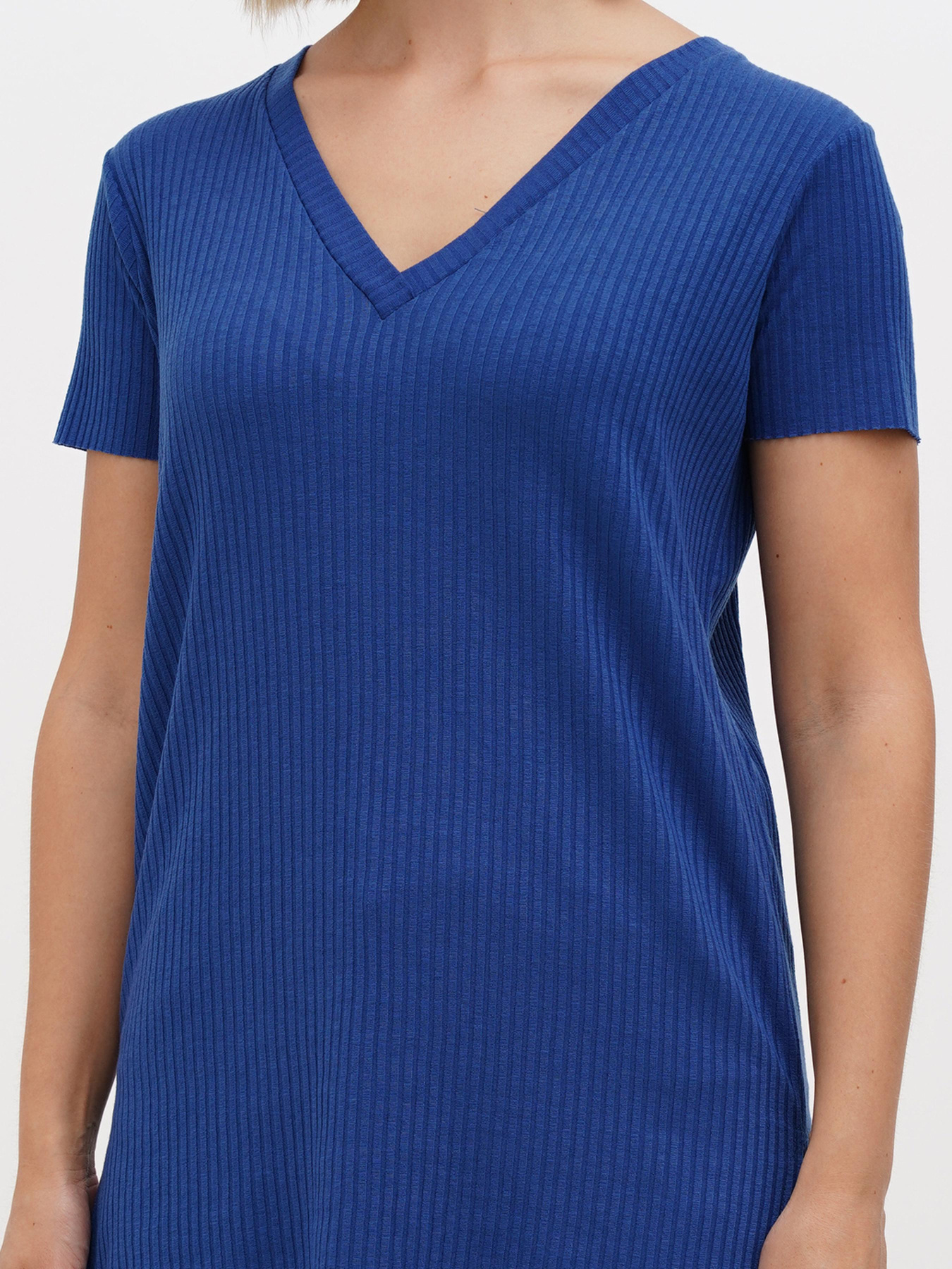 Футболка Sassofono модель A272-SC-1752_голубой Фото