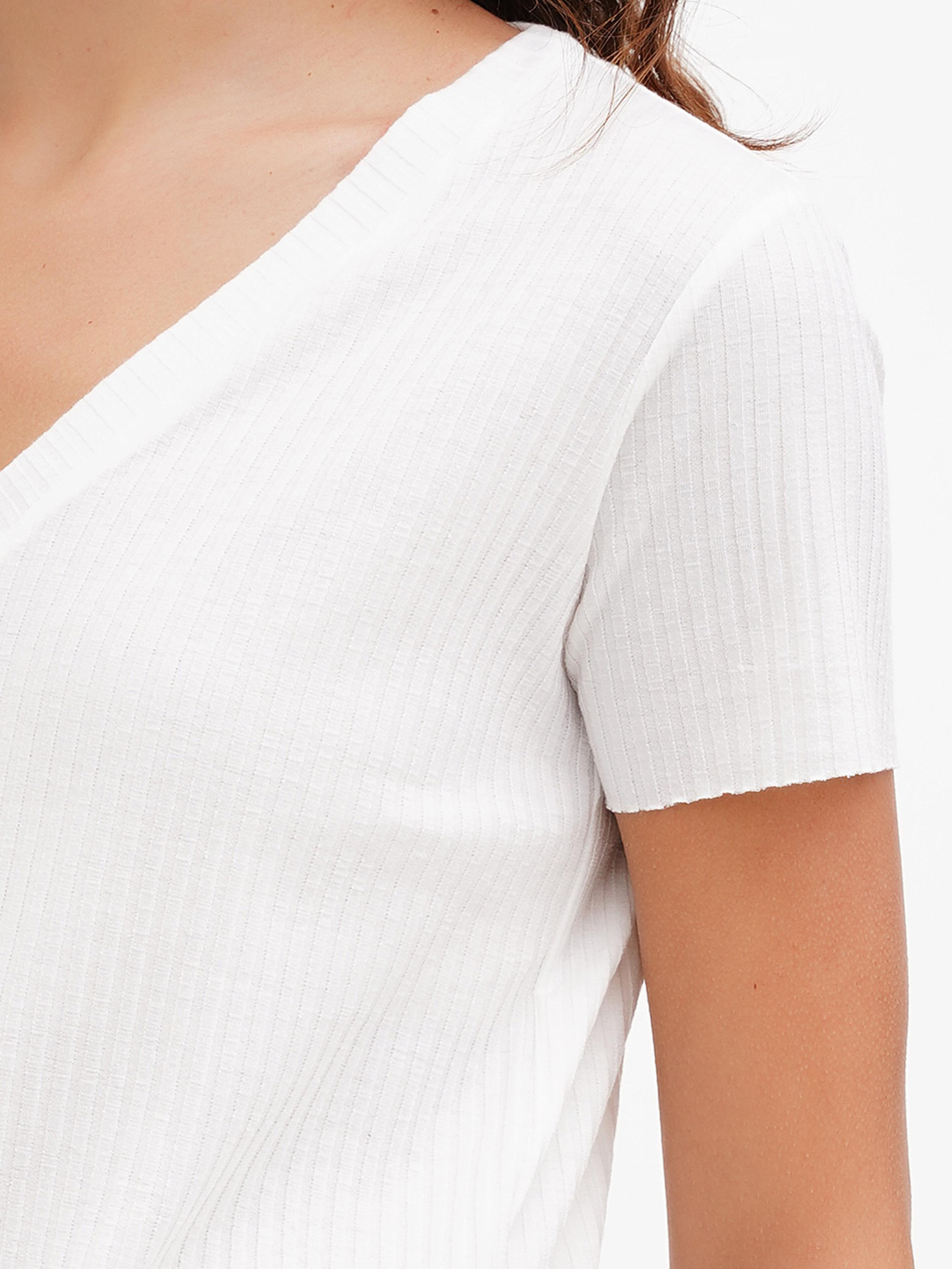 Футболка Sassofono модель A272-SC-1752_молочный Фото