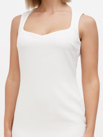 Платье мини Sassofono модель A272-SC-2165_молочный Фото