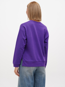 Свитшот Sassofono модель A272-SC-1812_фиолетовый Фото