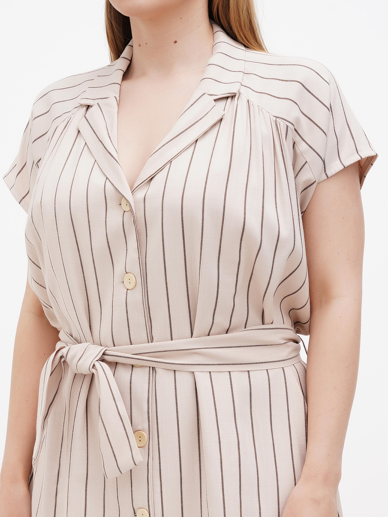 Платье миди Sassofono модель A272-SC-2161 Фото