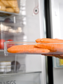 Контейнер для хранения с крышкой для холодильника прозрачный MBM MY HOME модель KP-71 S T Фото