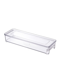 Контейнер для зберігання з кришкою для холодильника прозорий MBM HOME модель KP-71 S T Фото