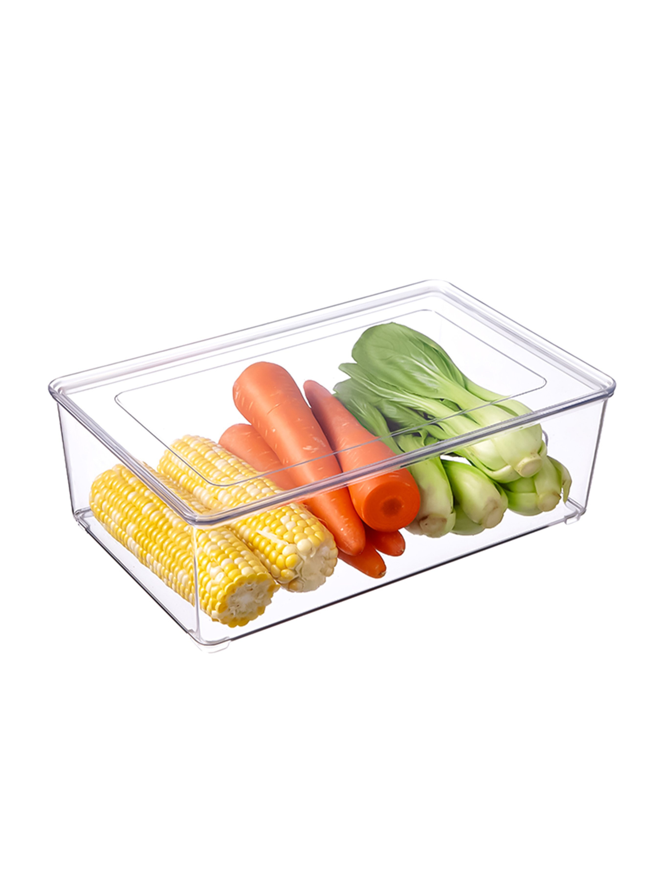 Контейнер для хранения с крышкой для холодильника прозрачный MBM MY HOME модель KP-72 M T Фото