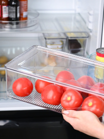 Контейнер для хранения с крышкой для холодильника прозрачный MBM MY HOME модель KP-72 M T Фото