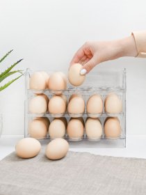 Контейнер трехуровневый для яиц MBM HOME модель KP-70 T Контейнер трехуровневый для яиц MBM HOME модель KP-70 T Фото