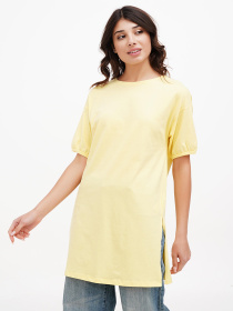 Футболка Sassofono модель A272-SC-1854_жёлтый Фото