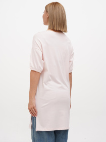Футболка Sassofono модель A272-SC-1854_розовый Фото