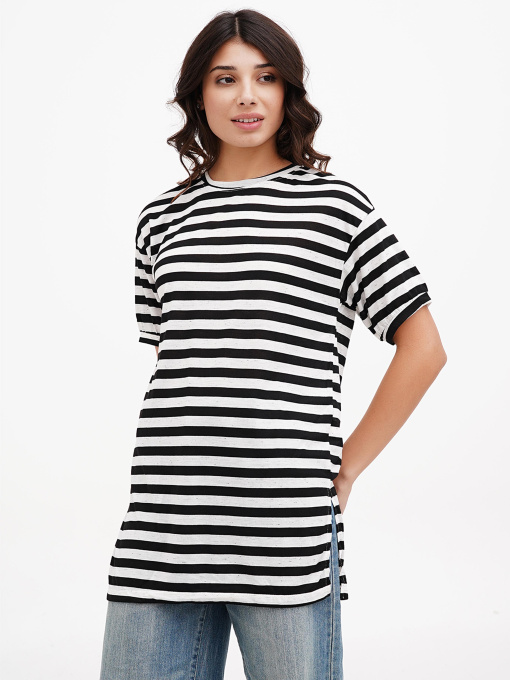 Футболка Sassofono модель A272-SC-1855_чёрный Фото