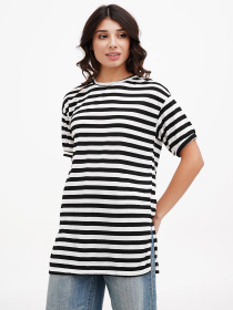 Футболка Sassofono модель A272-SC-1855_чёрный Фото