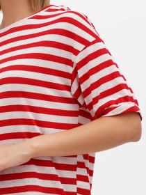 Футболка Sassofono модель A272-SC-1855_красный Фото