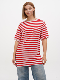 Футболка Sassofono модель A272-SC-1855_красный Фото