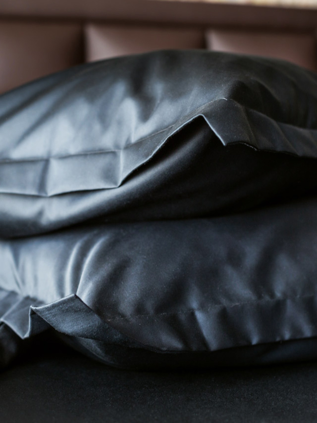 Комплект постільної білизни Black Stone з натурального сатину OWLED Модель SB1-1001-B Фото