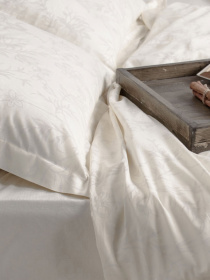 Комплект постельного белья Crema с натурального сатина OWLED модель SB1-1001-CR Комплект постельного белья Crema с натурального сатина OWLED модель SB1-1001-CR Фото