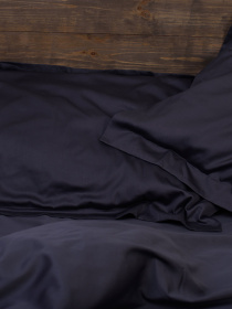 Комплект постельного белья Dark Gray с натурального сатина OWLED модель SB1-1001-DG Фото