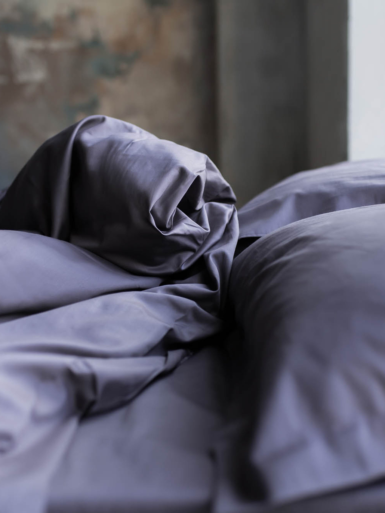 Комплект постельного белья Foggy Plum с натурального сатина OWLED модель SB1-1001-FP Фото