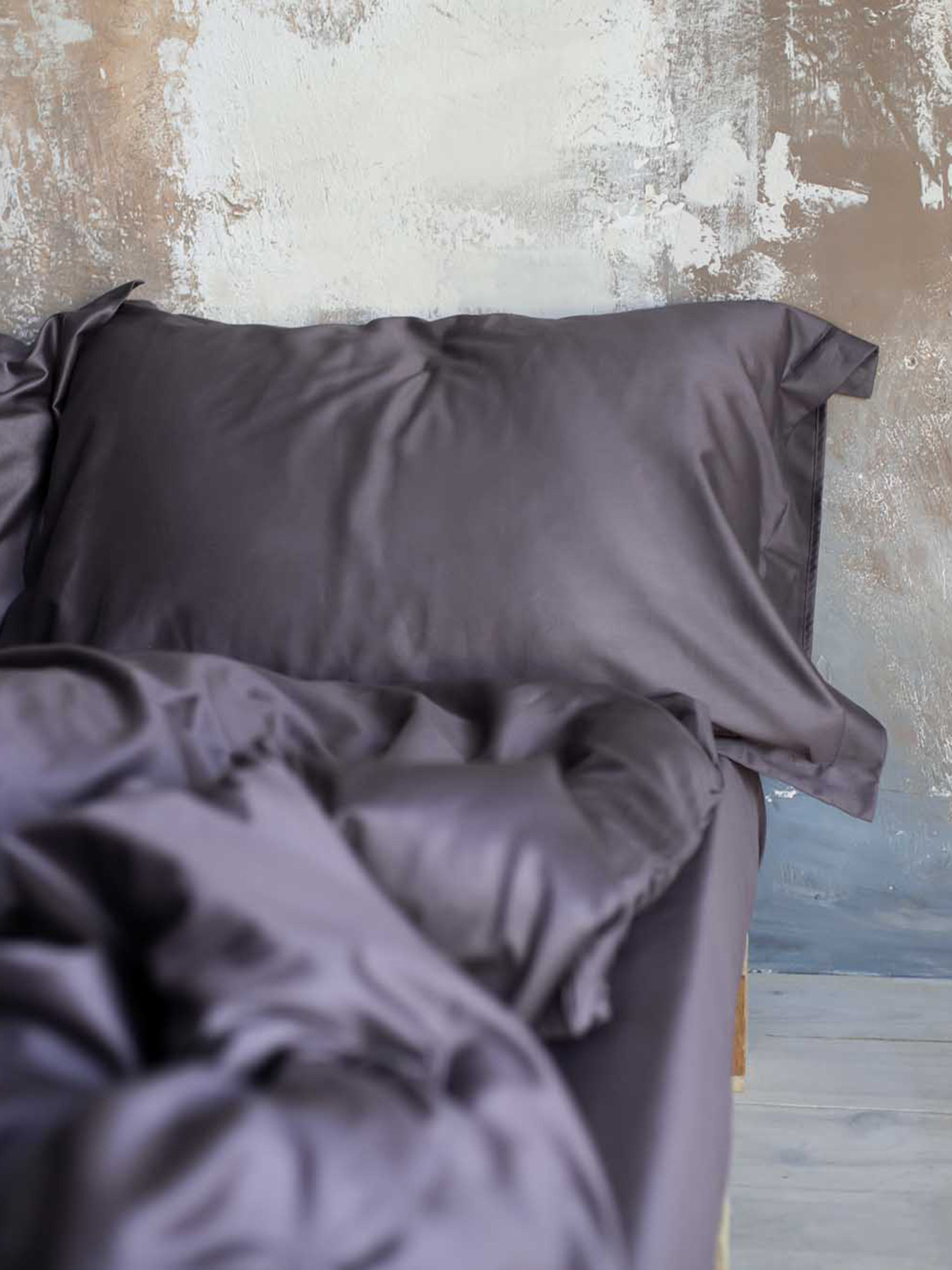 Комплект постельного белья Foggy Plum с натурального сатина OWLED модель SB1-1001-FP Фото