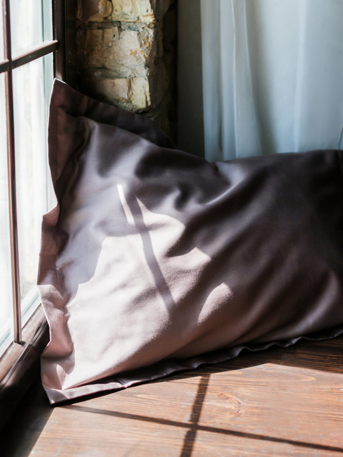 Комплект постільної білизни Golden Wood з натурального сатину OWLED Модель SB1-1001-GW Фото