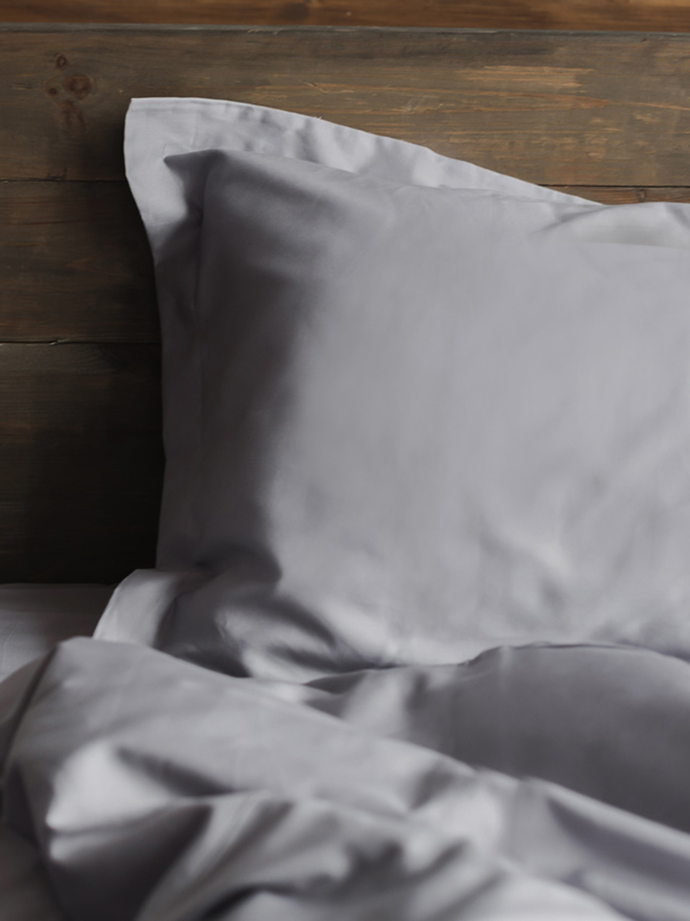 Комплект постельного белья Grey Smoke с натурального сатина OWLED модель SB1-1001-GS Комплект постельного белья Grey Smoke с натурального сатина OWLED модель SB1-1001-GS Фото