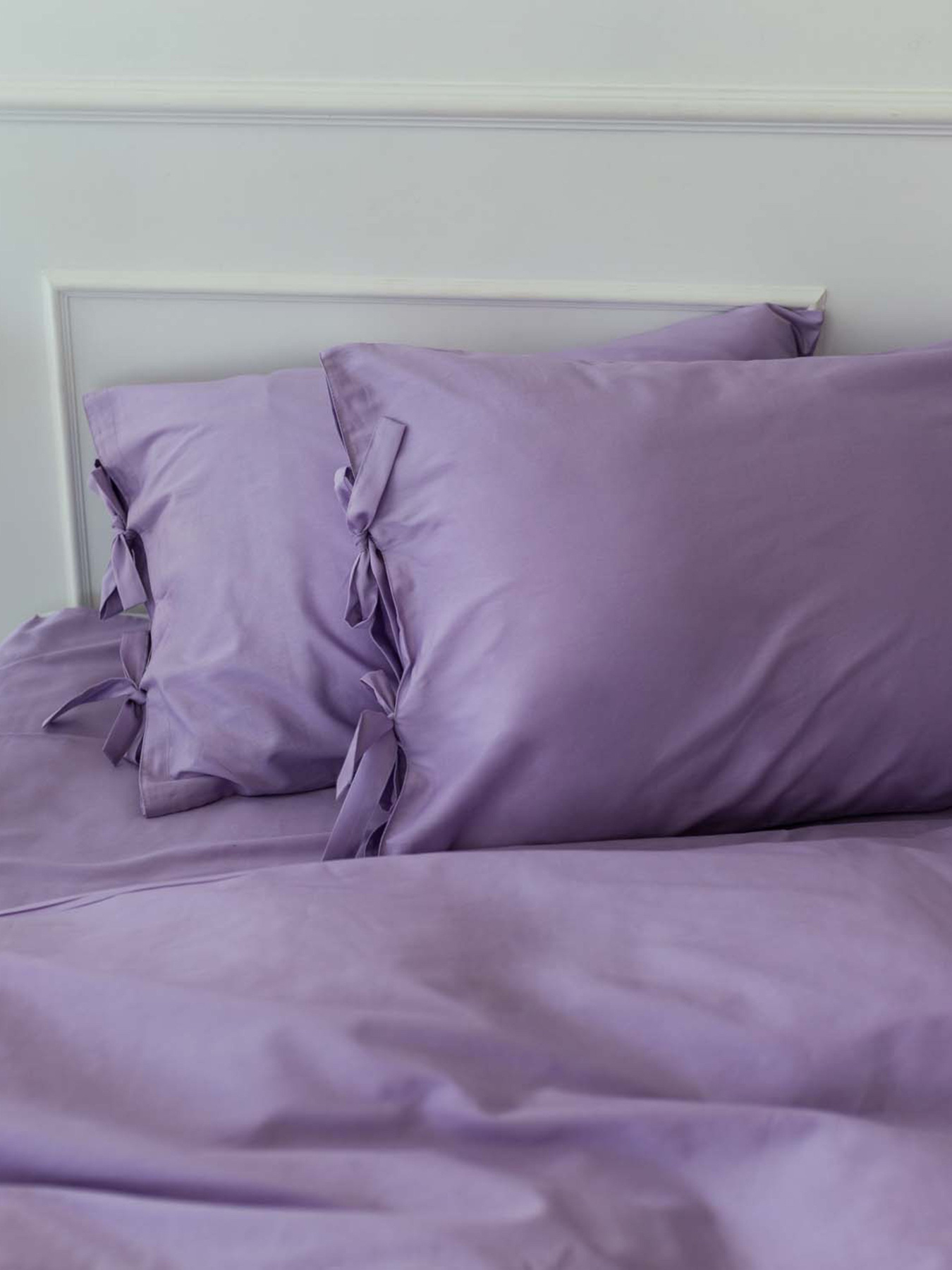 Комплект постільної білизни Lavander з натурального сатину OWLED Модель SB1-1001-L Фото