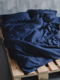 Комплект постільної білизни Midnight з натурального сатину OWLED Модель SB1-1001-M Фото