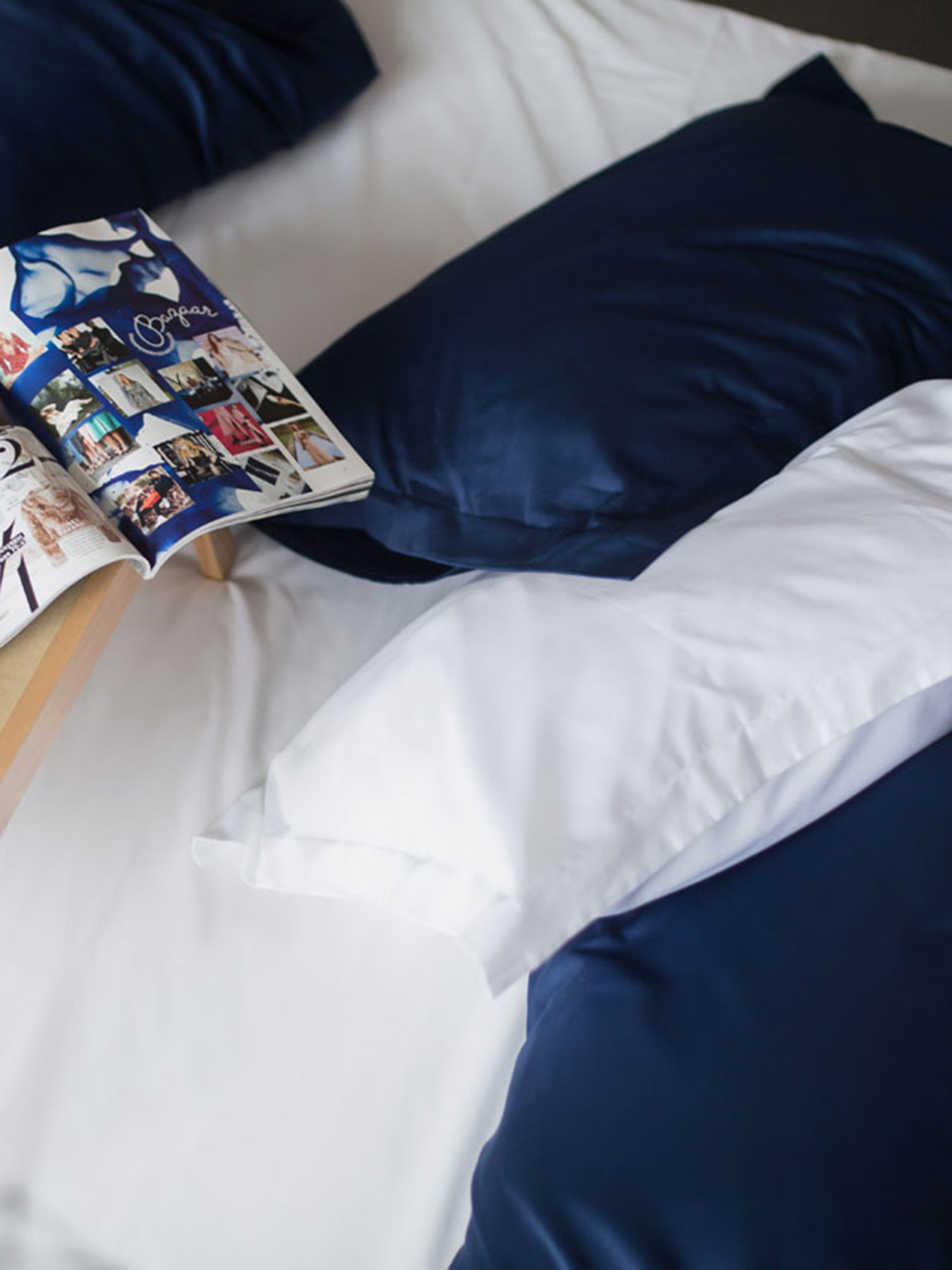 Комплект постельного белья Midnight с натурального сатина OWLED модель SB1-1001-M Фото