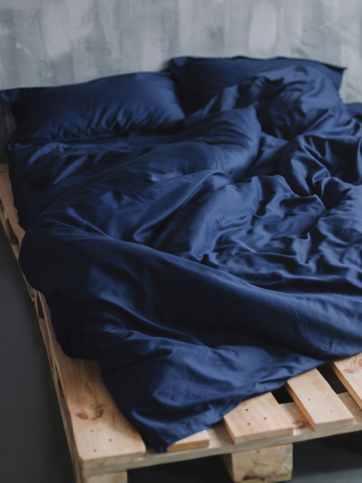 Комплект постельного белья Midnight с натурального сатина OWLED модель SB1-1001-M Фото