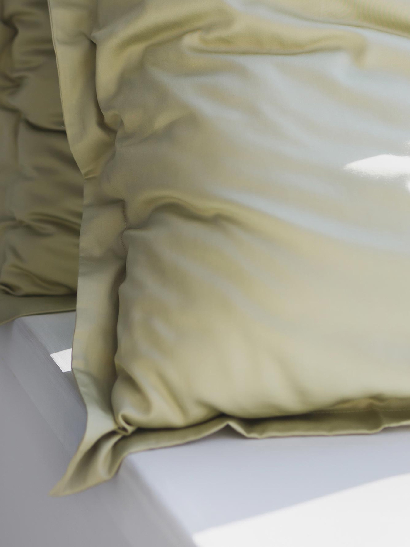 Комплект постільної білизни Olive Tree з натурального сатину OWLED Модель SB1-1001-OT Фото