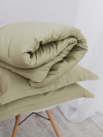 Комплект постільної білизни Olive Tree з натурального сатину OWLED Модель SB1-1001-OT Фото