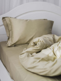 Комплект постільної білизни Olive Tree з натурального сатину OWLED Модель SB1-1001-OT Фото