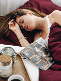 Комплект постільної білизни Ruby Delight з натурального сатину OWLED Модель SB1-1001-RD Фото