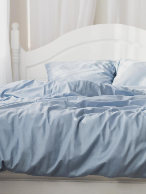 Комплект постельного белья Snowdrop с натурального сатина OWLED модель SB1-1001-S Фото