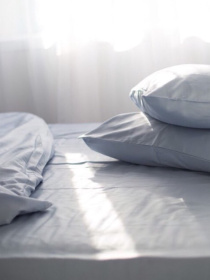 Комплект постельного белья Snowdrop с натурального сатина OWLED модель SB1-1001-S Фото